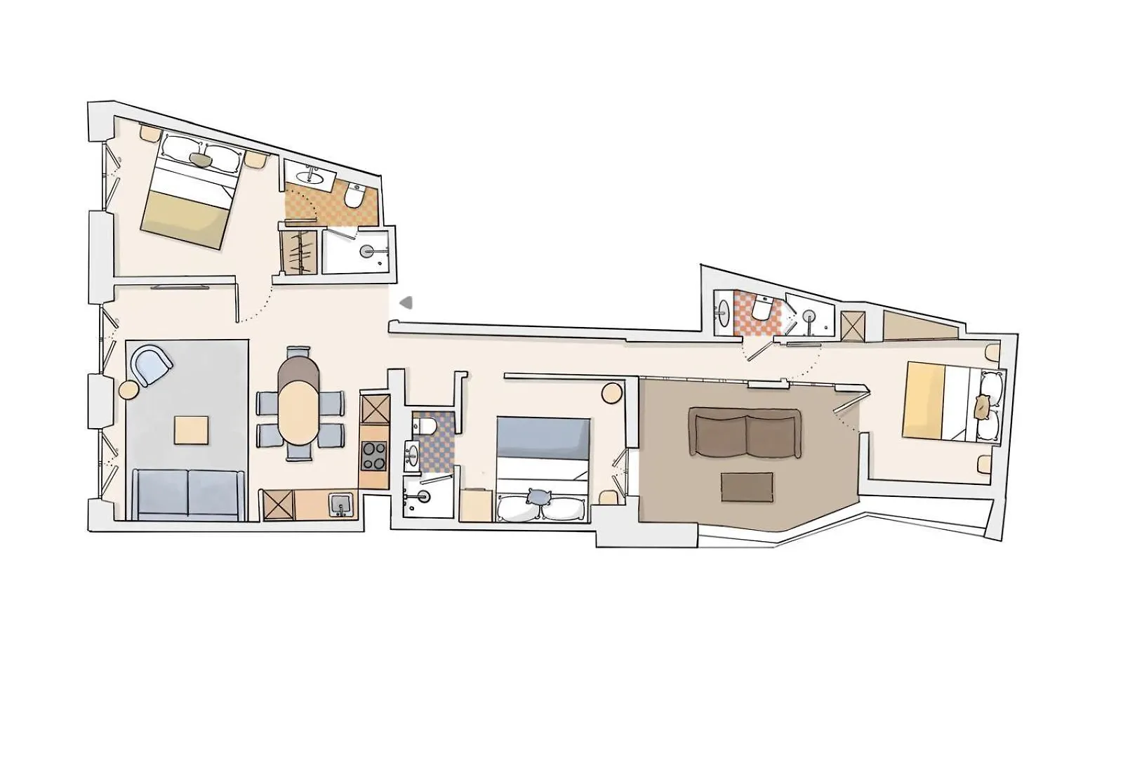 Paris Home Collection Serviced Apartments In Notre Dame - Rue Savoie 0*,